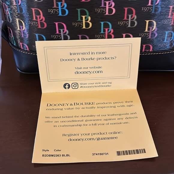 Dooney & Bourke Multi Domed NWT DB75 Backpack🎉HP🎉 - Picture 15 of 15